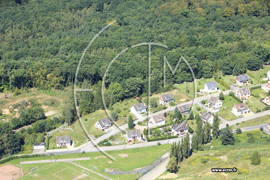 Photo arienne de Forbach (Marienau)