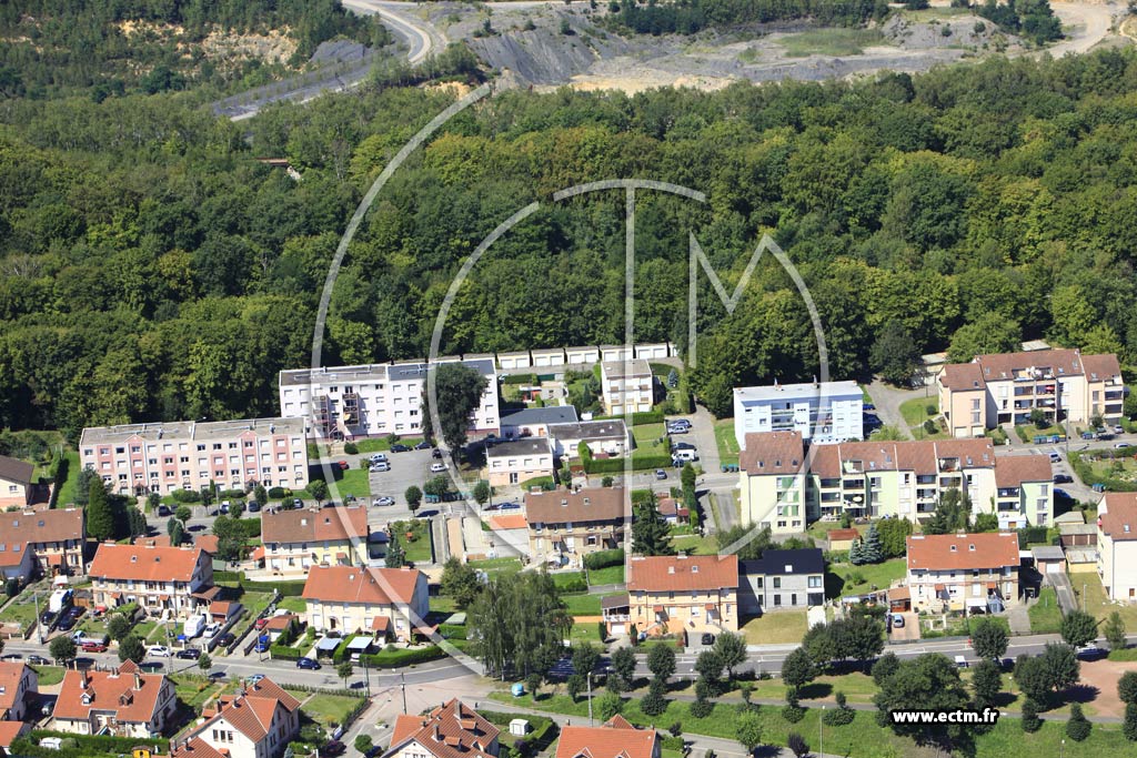 Photo arienne de Stiring-Wendel (Cit Sainte-Stphanie)