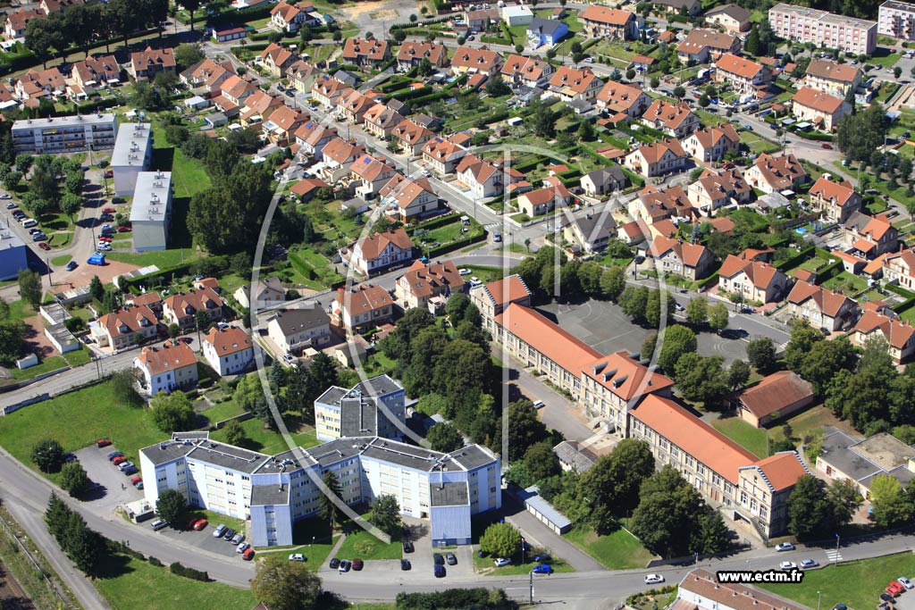 Photo arienne de Stiring-Wendel (Cit Sainte-Stphanie)