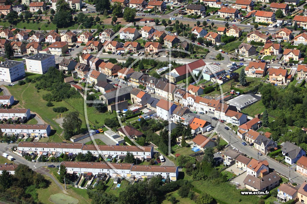 Photo arienne de Stiring-Wendel (Vieux Stiring)