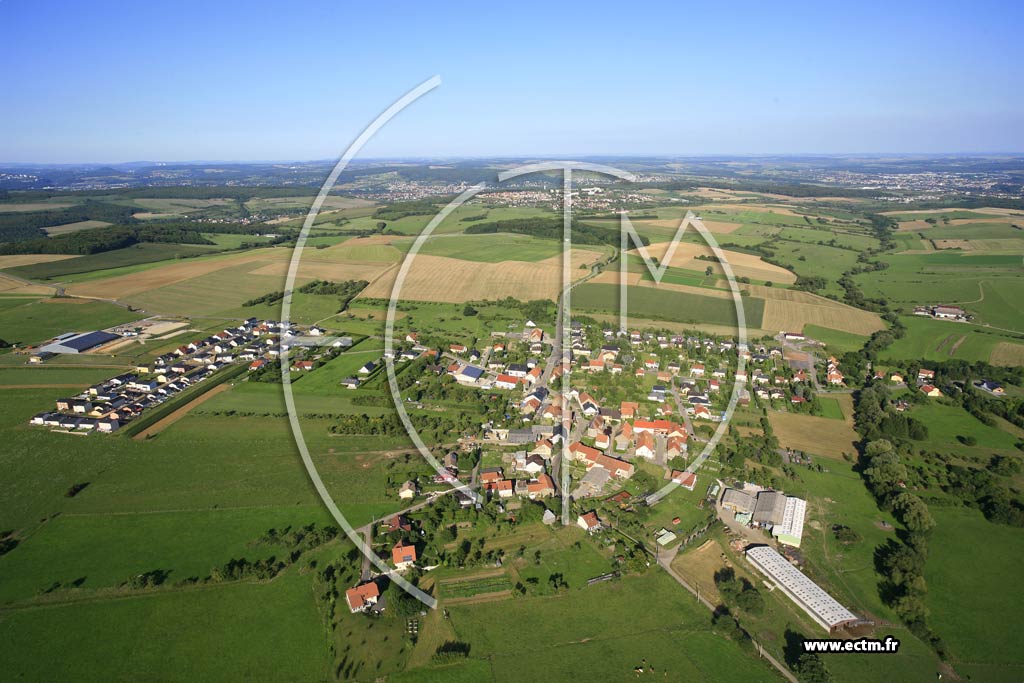 Photo arienne de Nousseviller-Saint-Nabor (Cadenbronn)