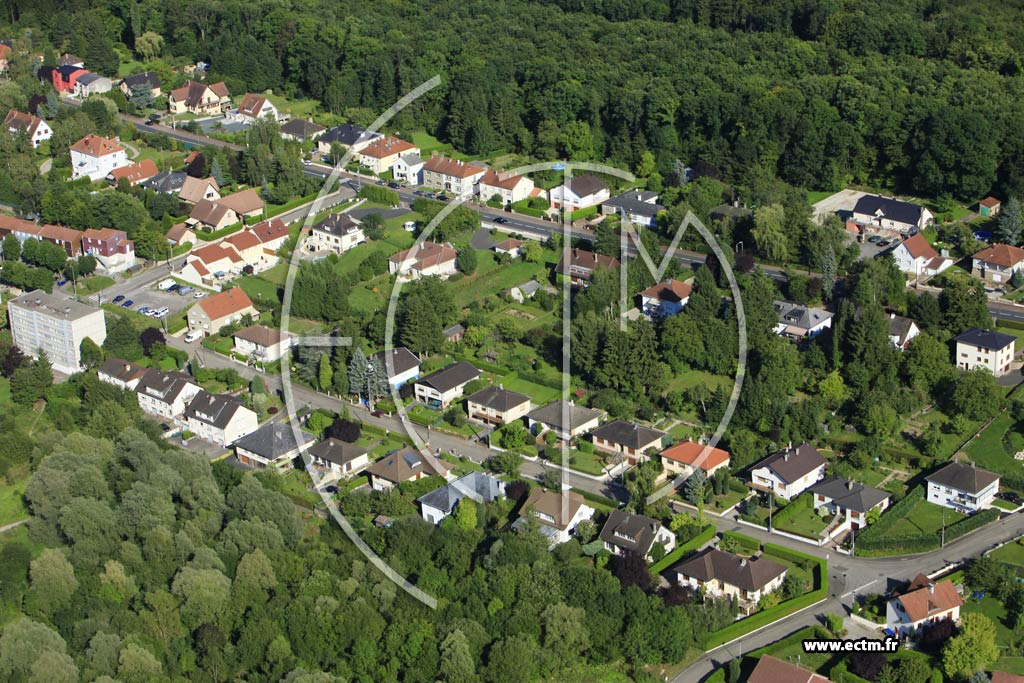 Photo arienne de Sarreguemines (Quartier Beau Soleil)