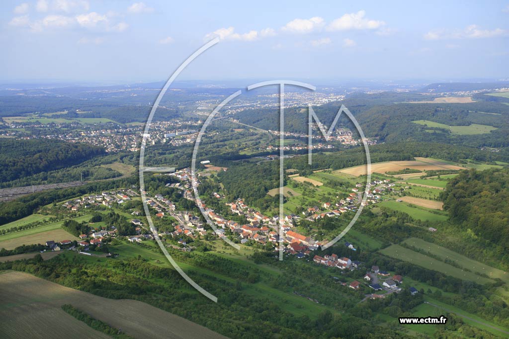 Photo arienne de Bning-ls-Saint-Avold