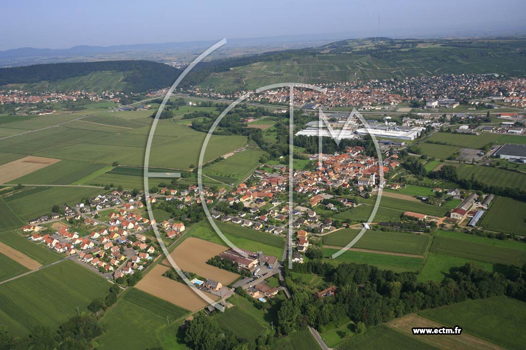 Photo arienne de Kirchheim
