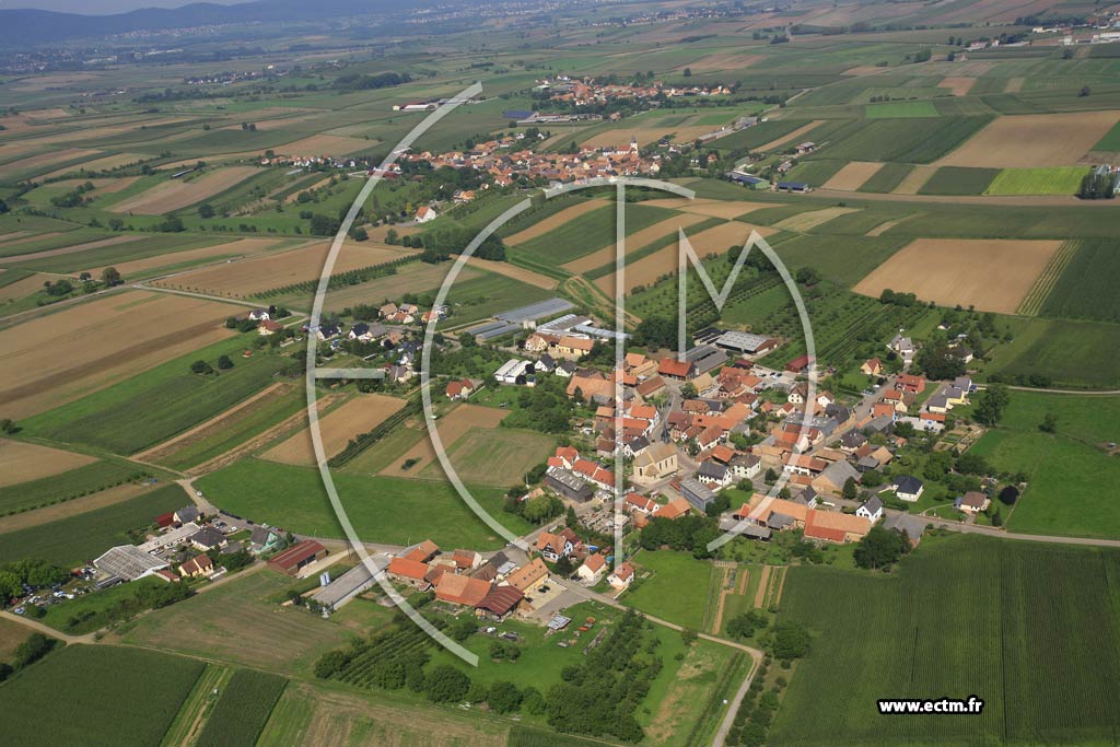 Photo arienne de Knrsheim