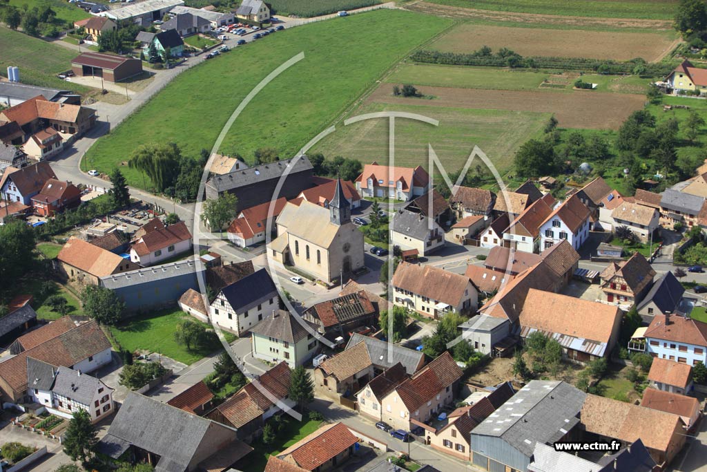 Photo arienne de Knrsheim