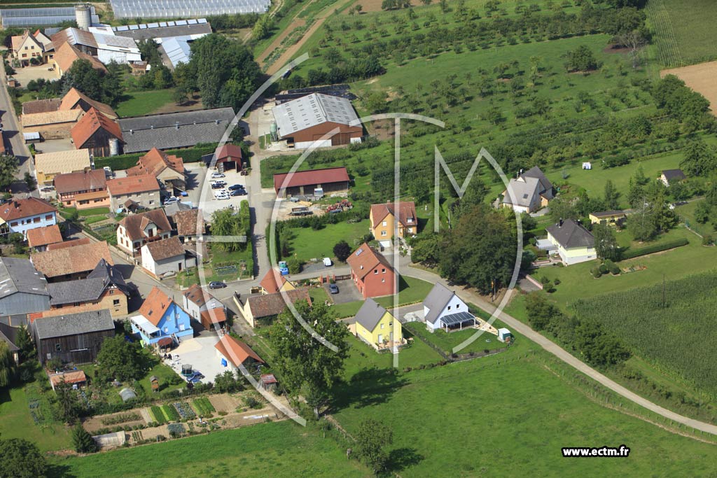 Photo arienne de Knrsheim