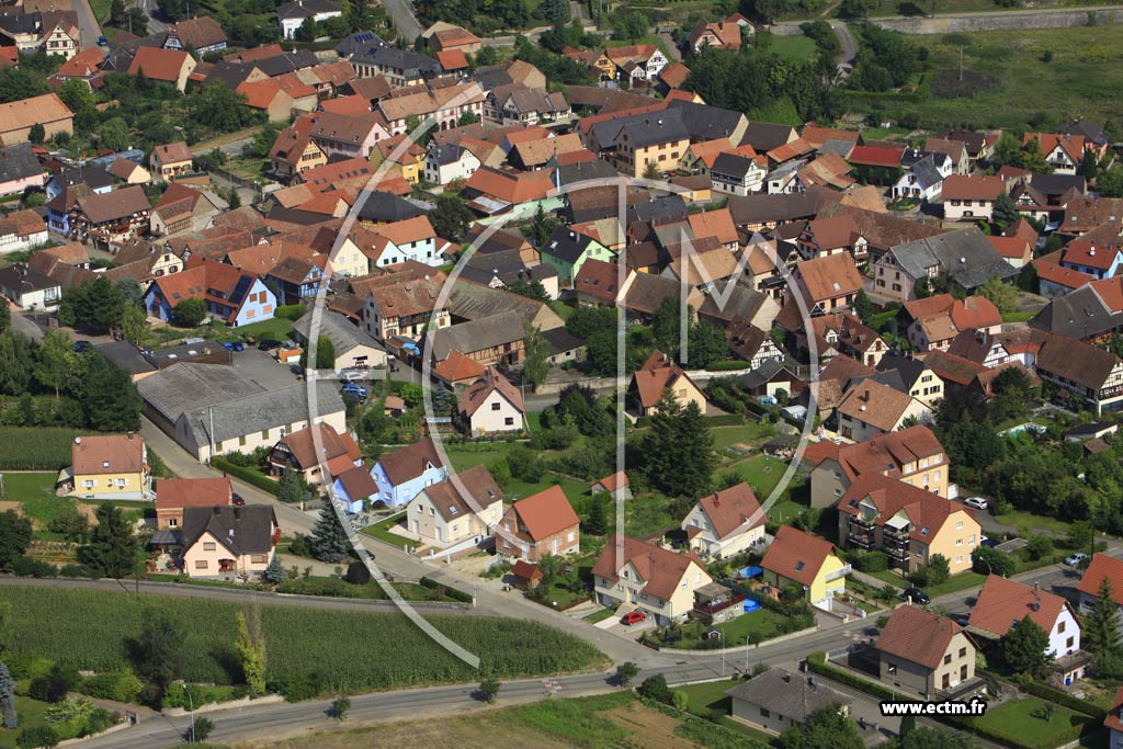 Photo arienne de Kuttolsheim