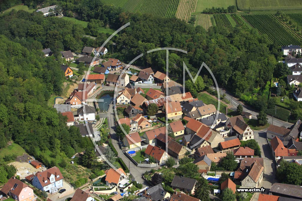 Photo arienne de Kuttolsheim