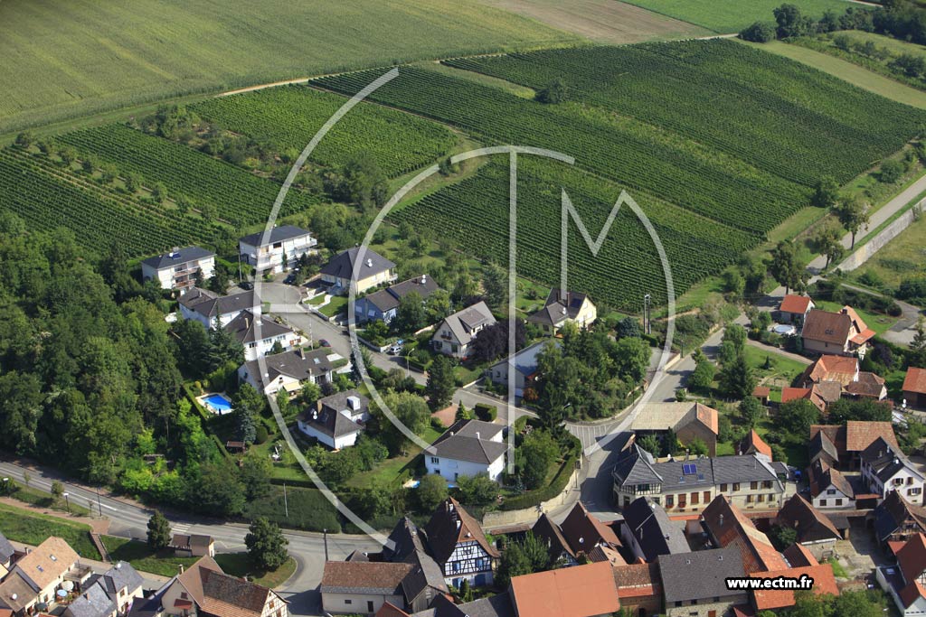 Photo arienne de Kuttolsheim