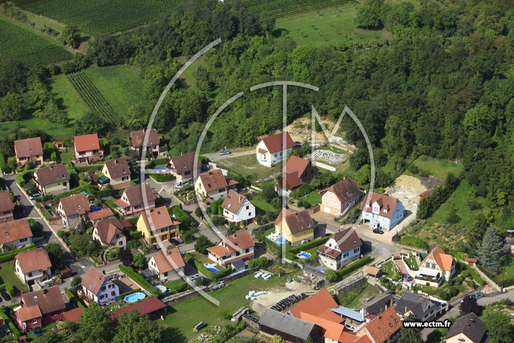 Photo arienne de Kuttolsheim