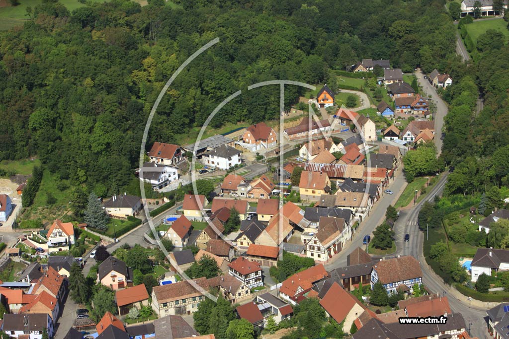 Photo arienne de Kuttolsheim