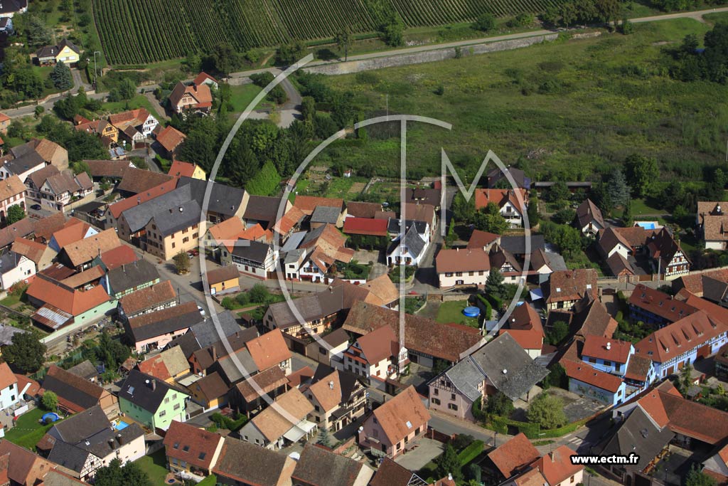 Photo arienne de Kuttolsheim