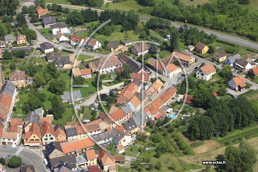Photo arienne de Marmoutier