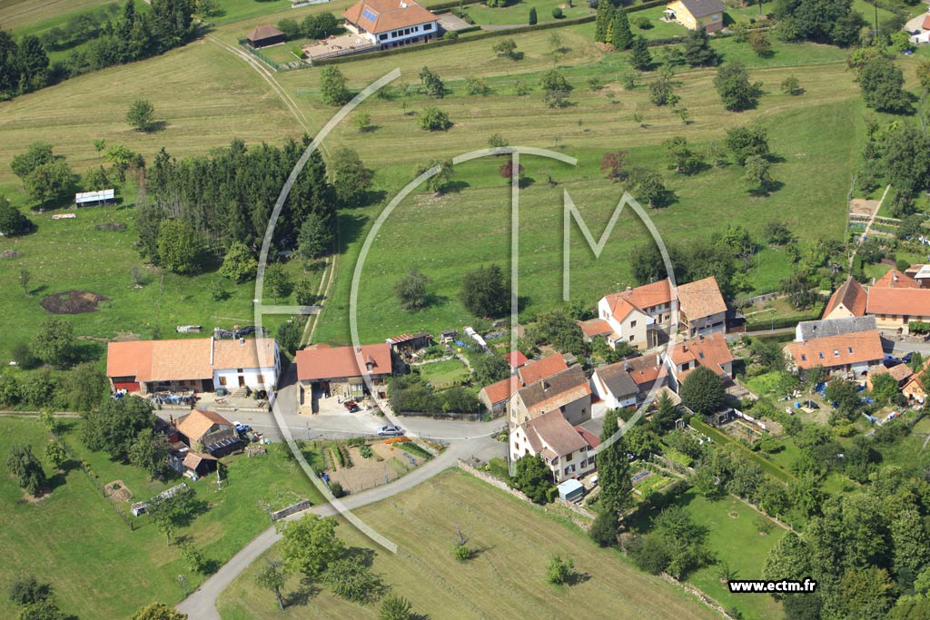 Photo arienne de Marmoutier (Sindelsberg)