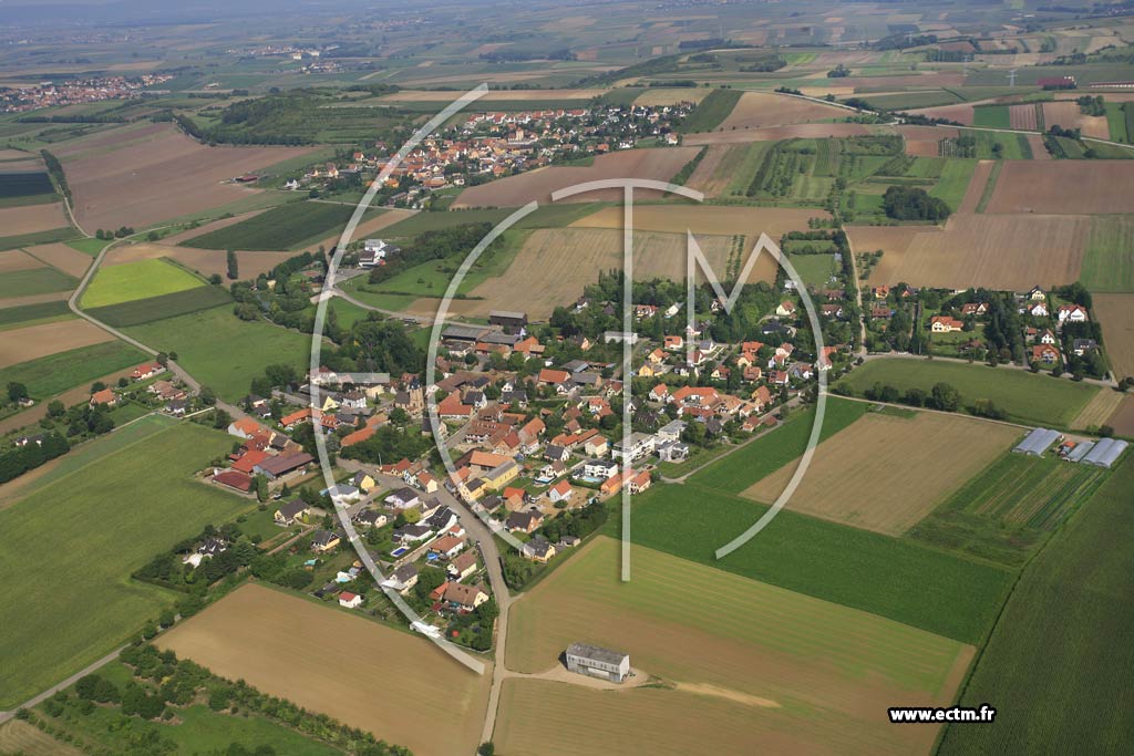 Photo arienne de Neugartheim-Ittlenheim (Ittlenheim)