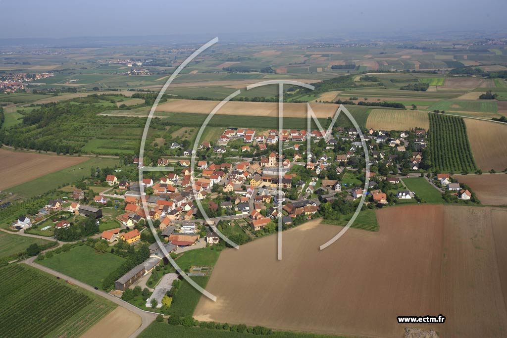 Photo arienne de Neugartheim-Ittlenheim (Neugartheim)