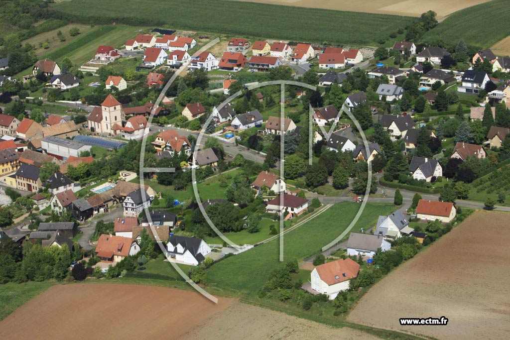 Photo arienne de Neugartheim-Ittlenheim (Neugartheim)