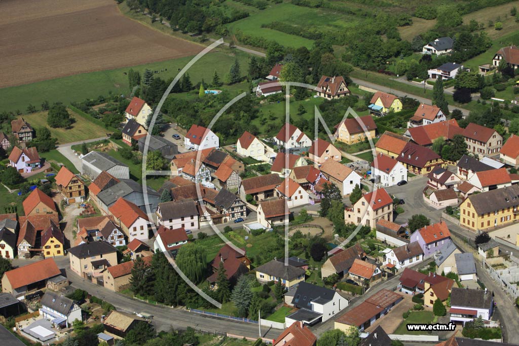 Photo arienne de Neugartheim-Ittlenheim (Neugartheim)