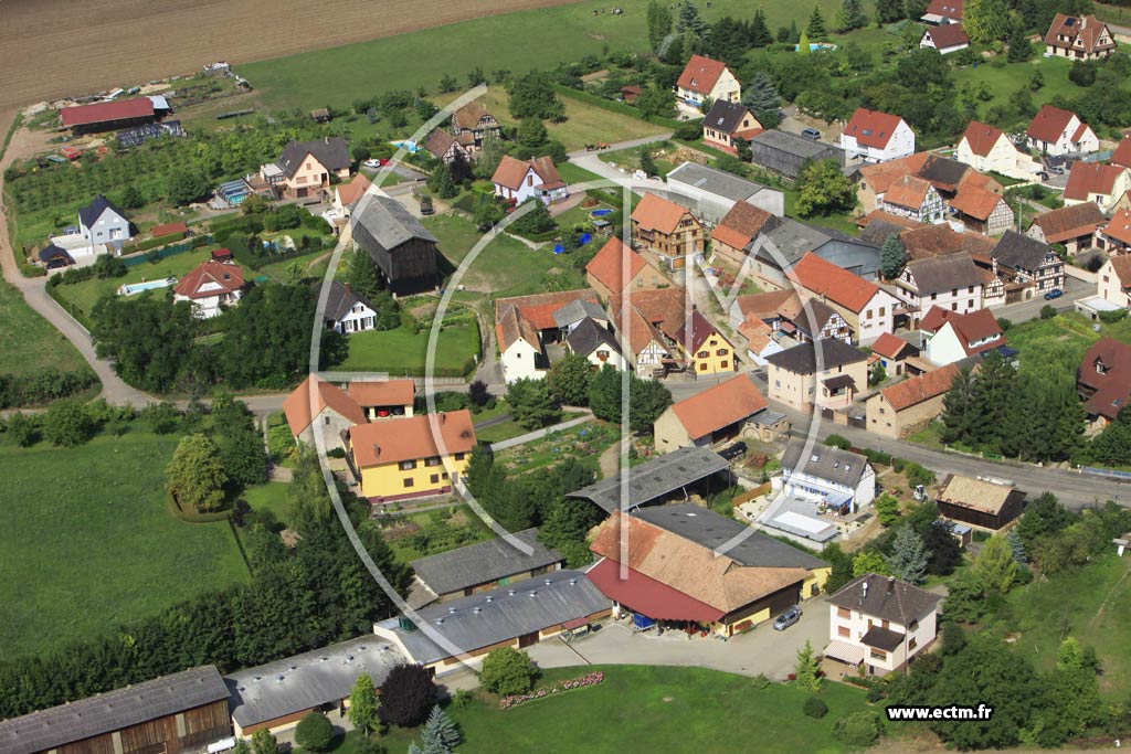 Photo arienne de Neugartheim-Ittlenheim (Neugartheim)