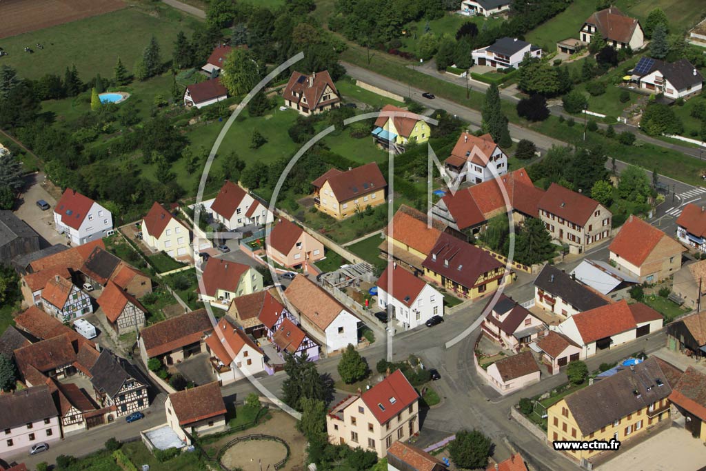 Photo arienne de Neugartheim-Ittlenheim (Neugartheim)