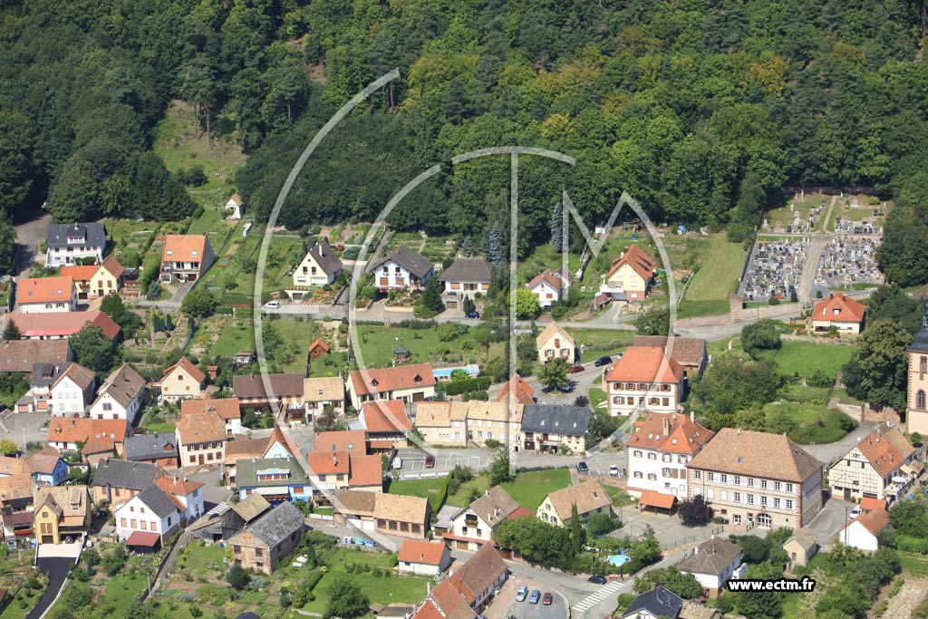 Photo arienne de Saint-Jean-Saverne