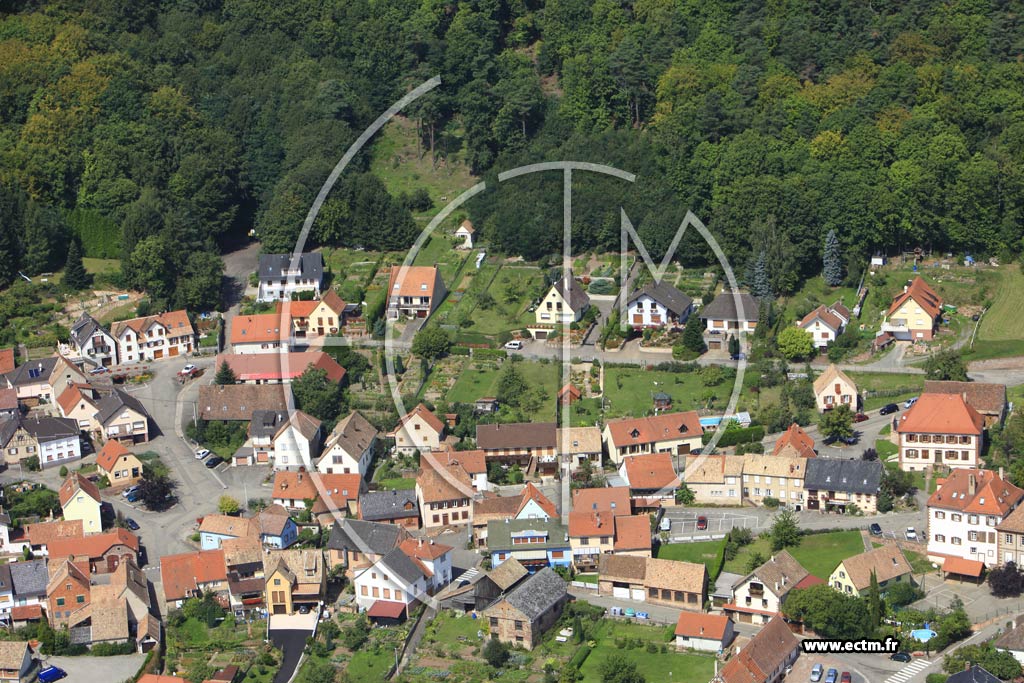 Photo arienne de Saint-Jean-Saverne