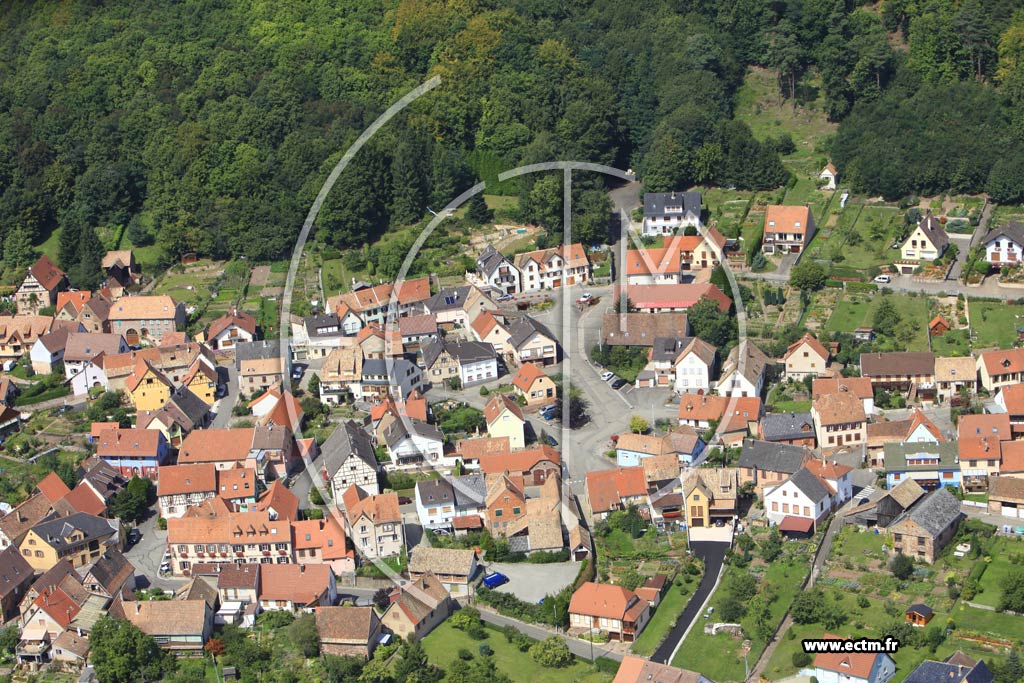 Photo arienne de Saint-Jean-Saverne