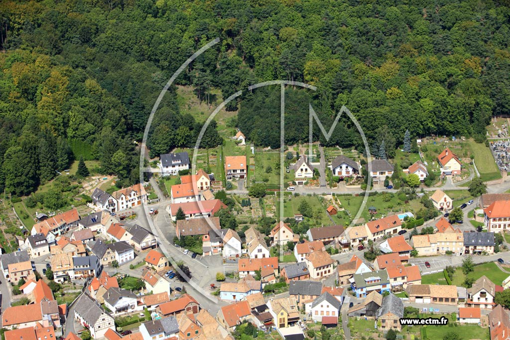 Photo arienne de Saint-Jean-Saverne