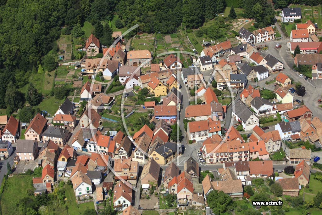 Photo arienne de Saint-Jean-Saverne