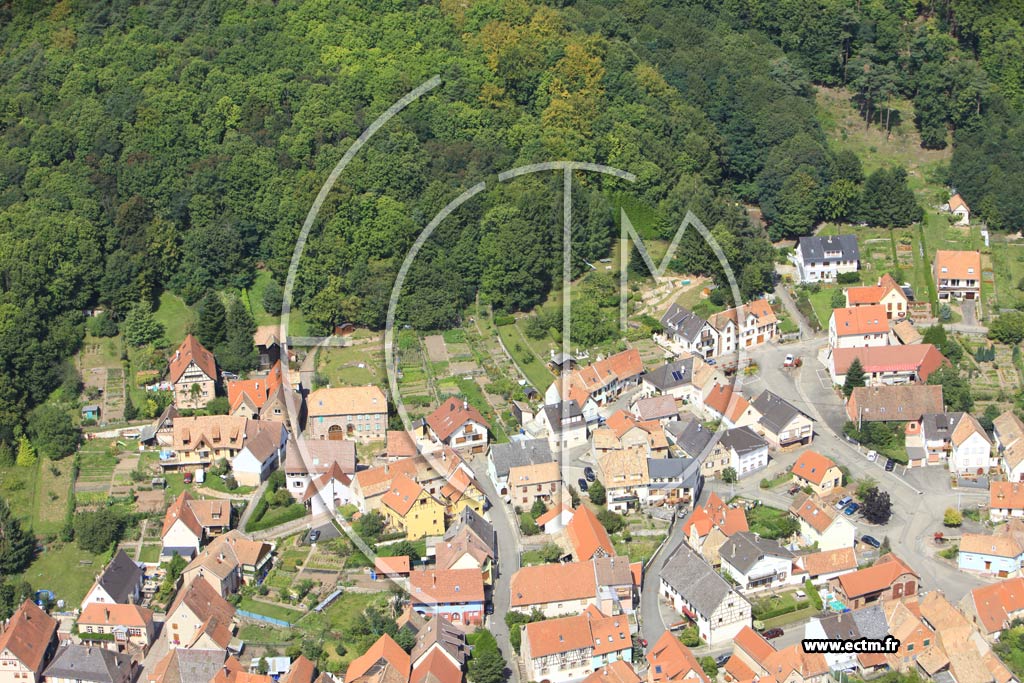 Photo arienne de Saint-Jean-Saverne