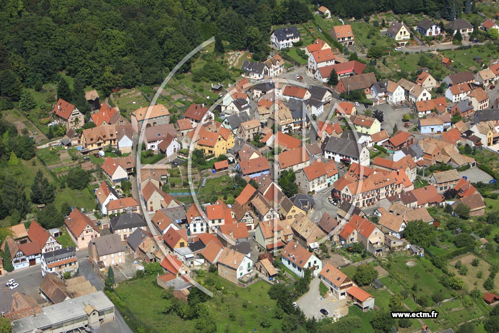 Photo arienne de Saint-Jean-Saverne