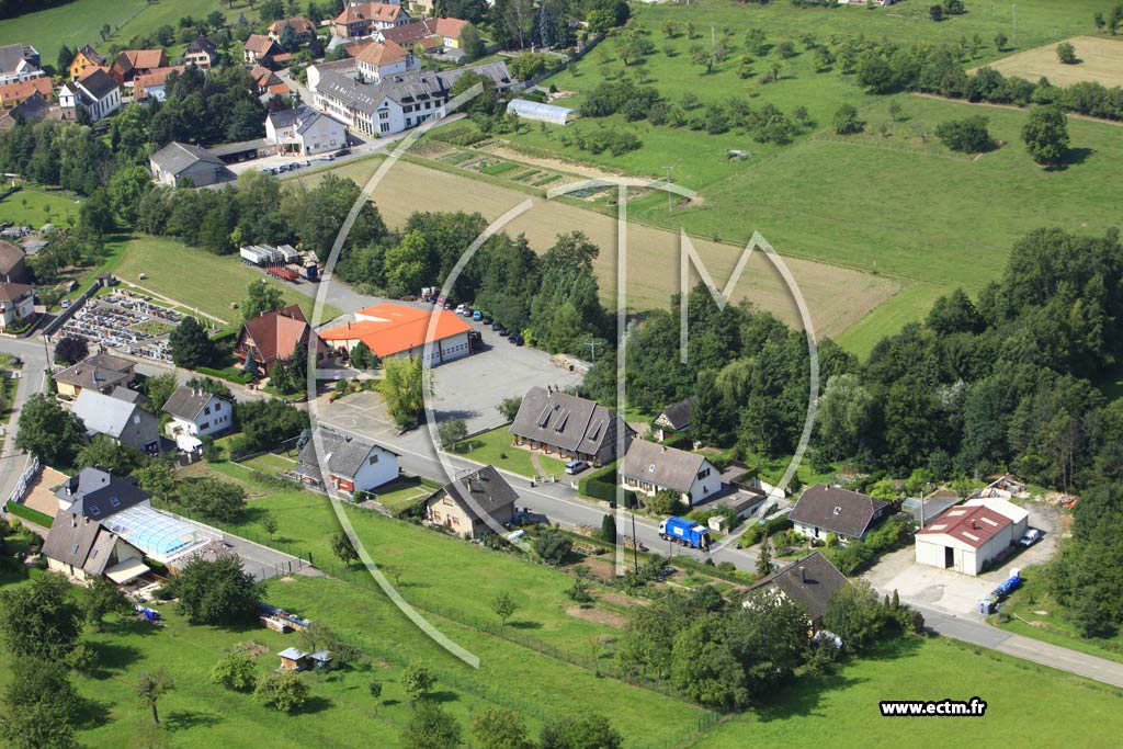 Photo arienne de Thal-Marmoutier