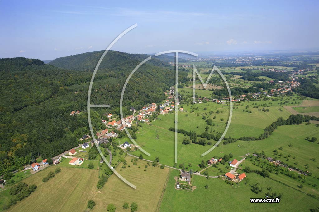 Photo arienne de Thal-Marmoutier (Saint-Gall)