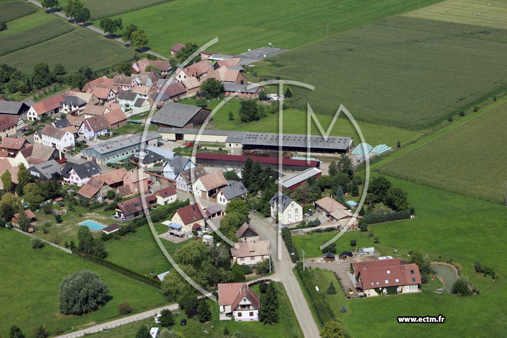 Photo arienne de Ingenheim