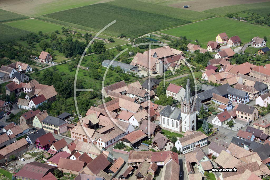 Photo arienne de Ingenheim