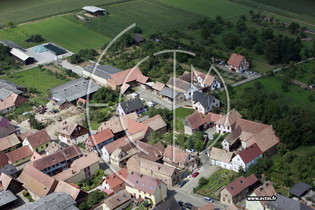 Photo arienne de Ingenheim