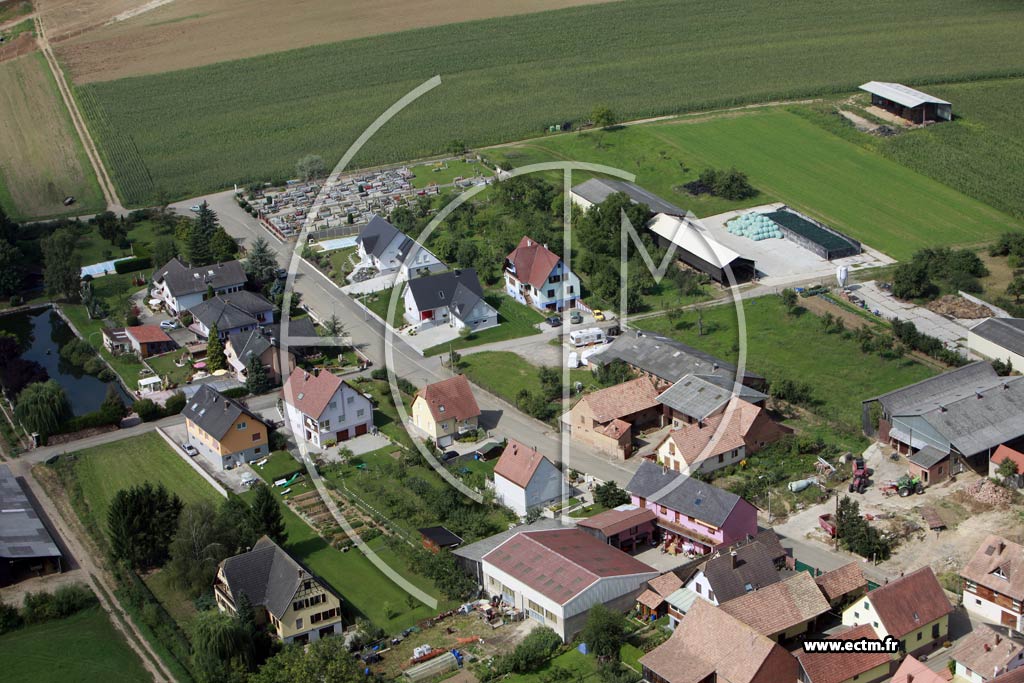 Photo arienne de Ingenheim