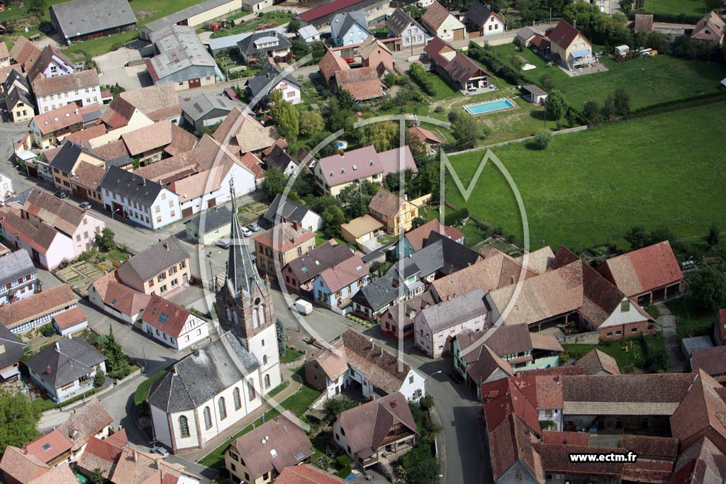 Photo arienne de Ingenheim