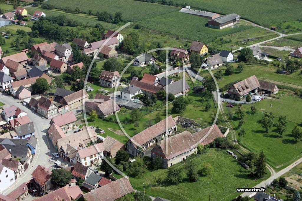 Photo arienne de Saessolsheim