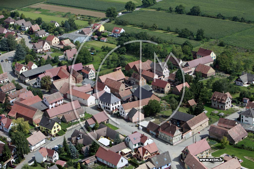 Photo arienne de Saessolsheim