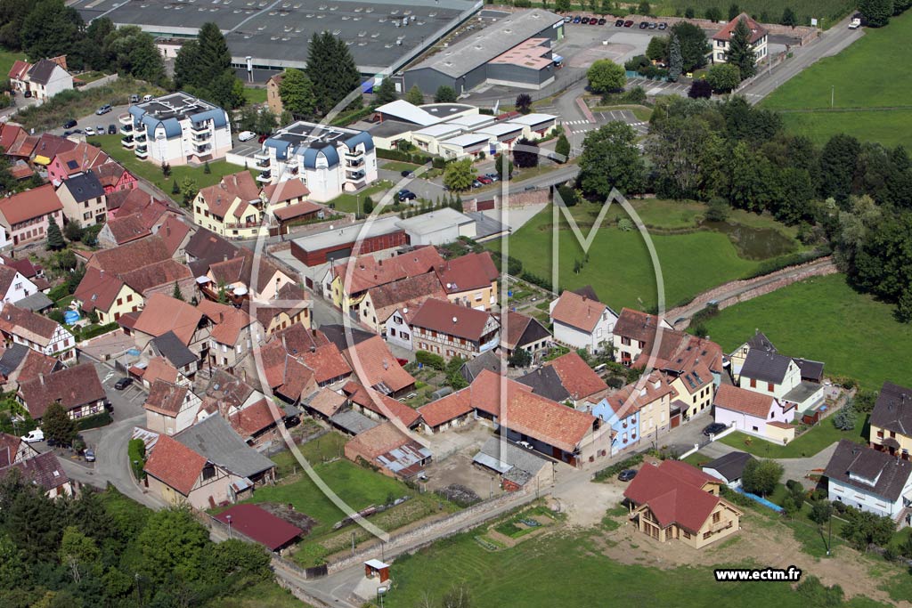 Photo arienne de Wasselonne (Brechlingen)