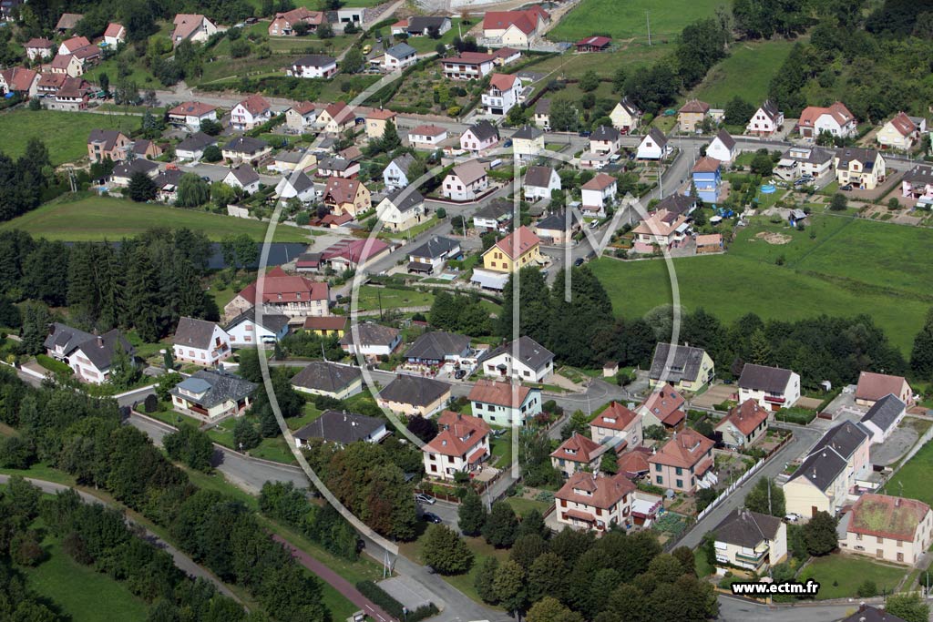 Photo arienne de Wasselonne (Brechlingen)