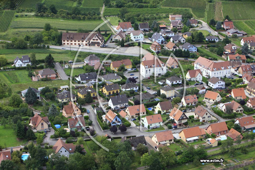 Photo arienne de Avolsheim