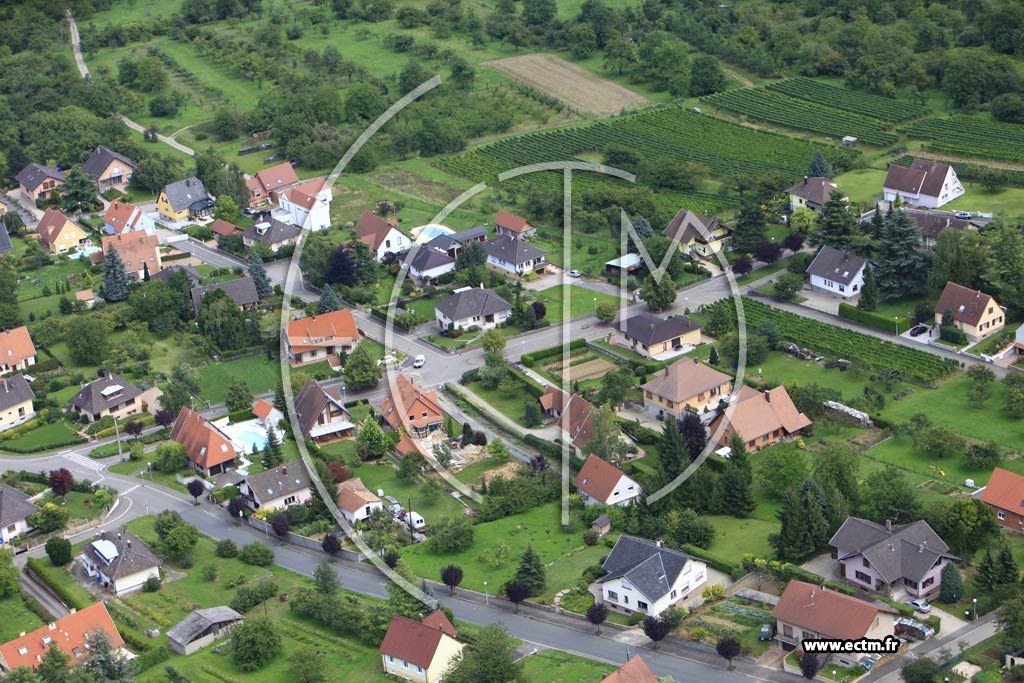 Photo arienne de Bischoffsheim