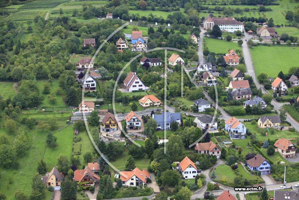 Photo arienne de Bischoffsheim
