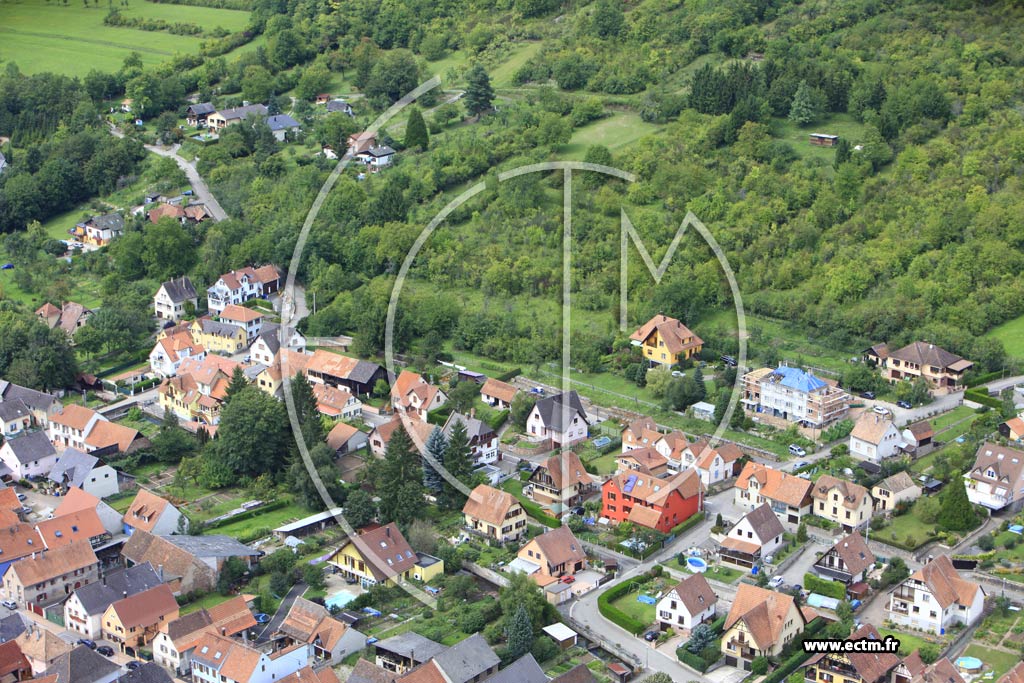 Photo arienne de Dinsheim-sur-Bruche