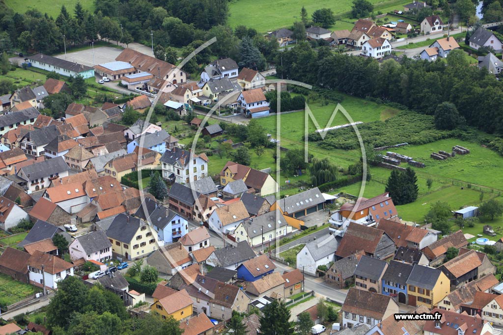 Photo arienne de Dinsheim-sur-Bruche