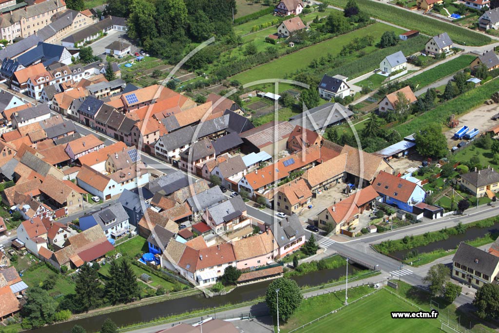 Photo arienne de Ergersheim