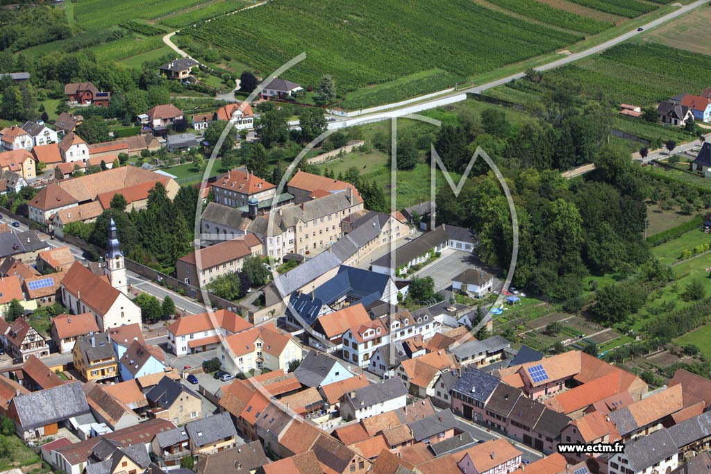 Photo arienne de Ergersheim